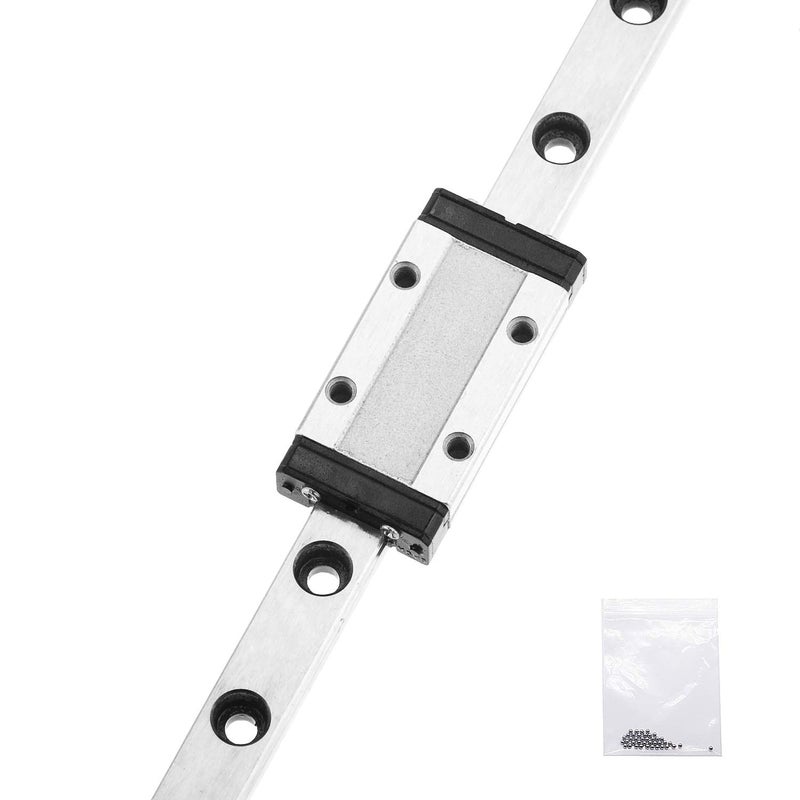 nn 300mm MGN9 Linear Sliding Rail Guide with MGN9H Carriage Block for 3D Printer and CNC Machine - Image 1